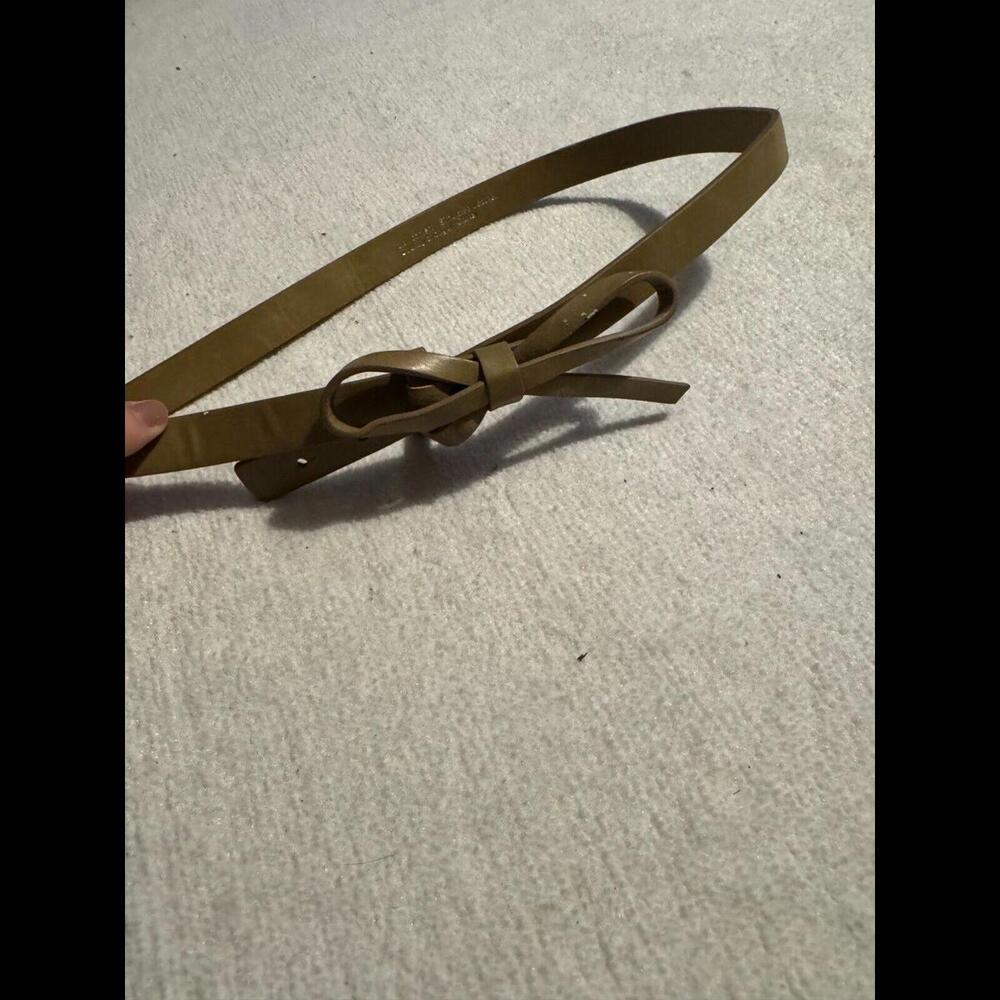 Banana Republic Tan Bow Belt Size Small